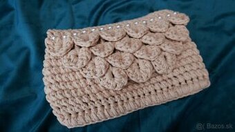 Predám štýlovu háčkovanu kabelku do ruky