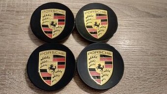 Porsche stredové krytky do kolies 76mm / 65mm