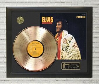 Exkluzívny zberateľský rám Elvis Presley - Pure Gold
