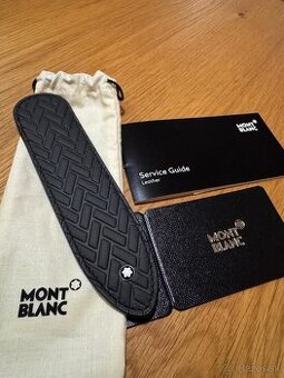 Luxusné kožené púzdro na pero Mont Blanc