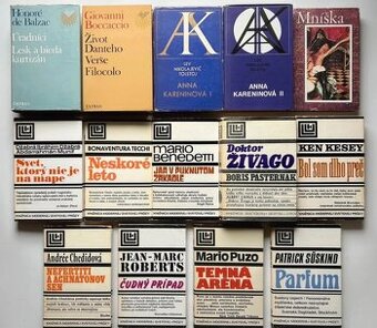 Tolstoj, Boccacio, Balzac, Diderot a ďalší svetoví autori