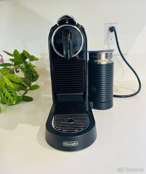 Napeňovač mlieka & Nespresso CitiZ & Milk capsule coffee mac