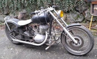 VYMENÍM JAWA 250 559 rv-1/1964 stavba prestavba rodine dôvod