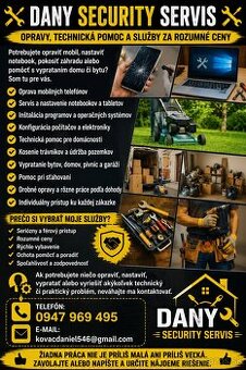 Ponúkam svoje služby ponúkam pomoc Dany Security servis