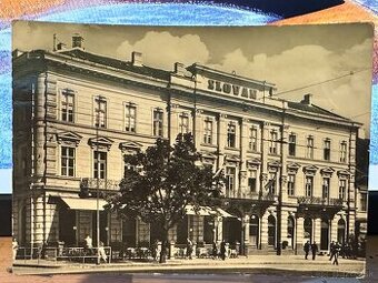 Sada 6 historických pohľadníc Košíc (50. roky)