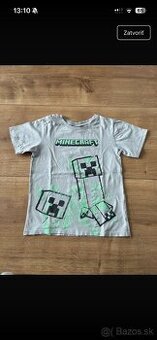 Minecraft tričko