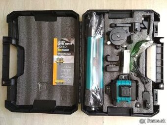 Krížový samonivelačný laser 4D, statív, kufrík