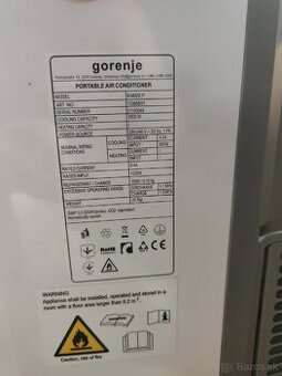 Gorenie mobilná klimatizacia