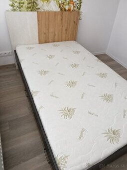 Posteľ s matracom 120x200 cm