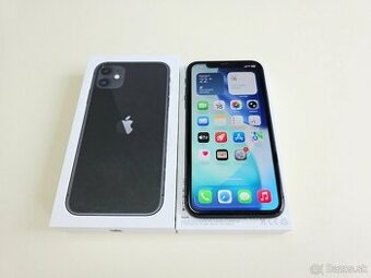 APPLE IPHONE 11 128GB BLACK BATERKA 100%