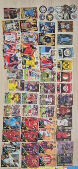 Futbalové kartičky- mix
