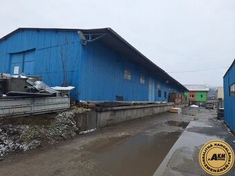 Plechová hala  702 m2 na prenájom, Zvolen, Lieskovská cesta