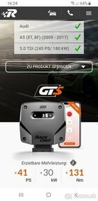 Racechip GTS,Audi a5 3.0tdi 180kw.