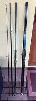 Kaprove udice, 360 cm, 3 diely, 3 Lbs, 380g