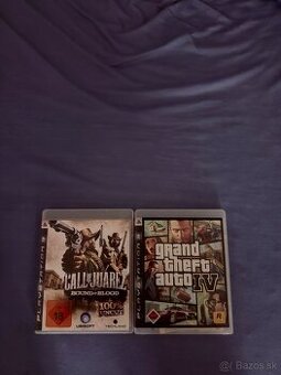 PS3 hry – GTA IV + Call of Juarez: Bound in Blood