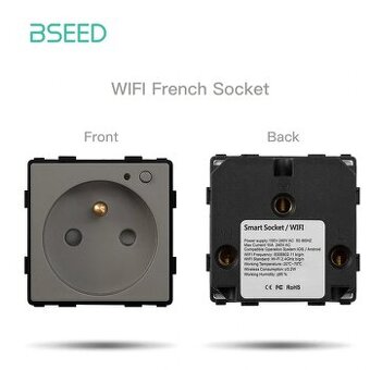 BSEED FR Standard zástrčka s vypínačom WiFi
