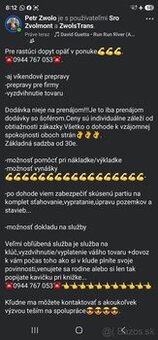 Autodoprava do 3,5tony