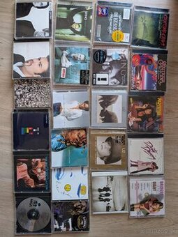 Zbierka hudobných CD (21 ks) – U2,Madonna,Sting,G.Michael,