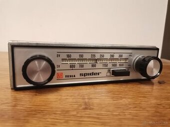 VINTAGE AUTORADIO TESLA 2105B SPIDER
