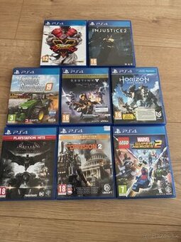 Predám hry na PS4