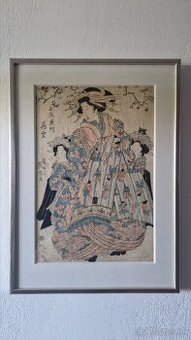 Predám japonskú drevotlač z r. 1868