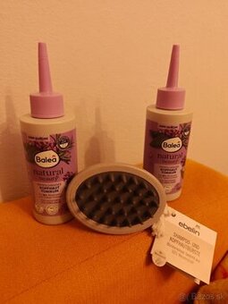 Scalp set – 2× tonikum + masážna kefka