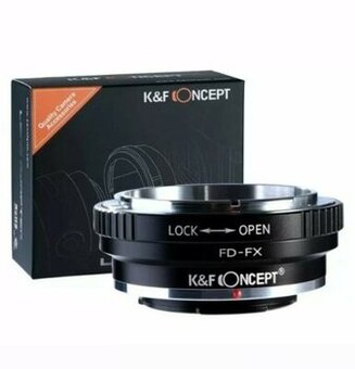 K&F Concept Canon FD / FL – Fujifilm X (FD-FX) redukcia