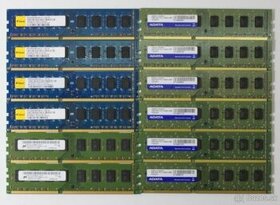 Pamäte DDR3 2GB - 4GB - 8GB