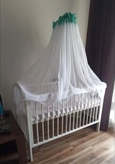 Baldachýn na postieľku s držiakom
