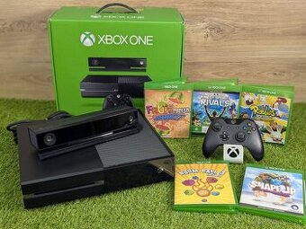 Xbox One, 1 ovládač, Kinect a 5 pohybových hier