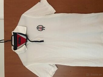 TOMMY HILFIGER originál white pánske polotricko L/XL