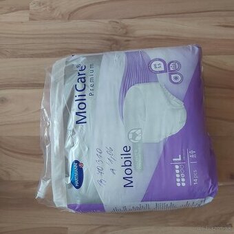 Molicare navliekacie nohavicky L