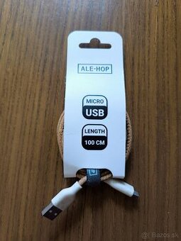 Kabel Micro USB korkovy - 1