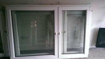 Dvojkridlove plastove okno