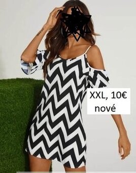 nove šaty pre dámu XXL