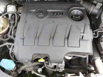 1.6 tdi 55kw caya motor, agregat, turbo, prevodovka, fabia 2
