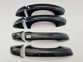 ČIERNE krytky klučiek - ŠKODA VOLKSWAGEN SEAT