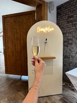 prosecco búdka+stojan na pohare