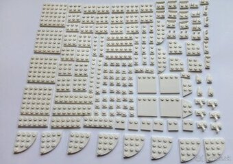 Lego® Originál diely, biele (nové, nehrané)