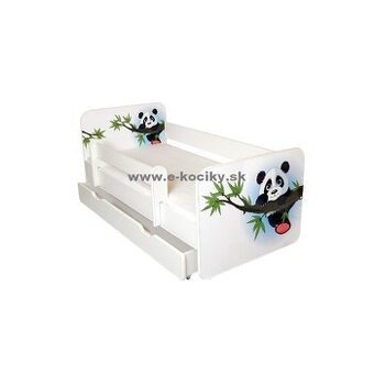 Detská posteľ a komoda Panda