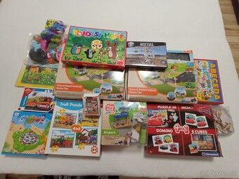 Detské hry, skladačky, puzzle