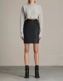 All saints metalická sukňa , veľkosť S , nová - 1