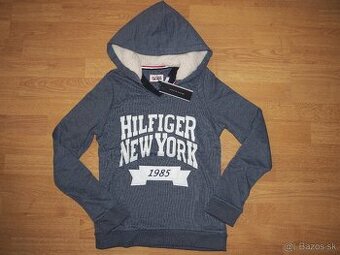 Tommy Hilfiger dámska mikina modro sivá