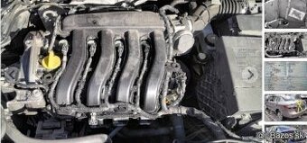 predám MOTOR K4M Renault 1.6 2014 kód motora K4MV8  DACIA DU