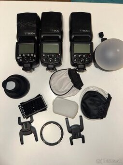 mix Godox bleskov + príslušenstvo