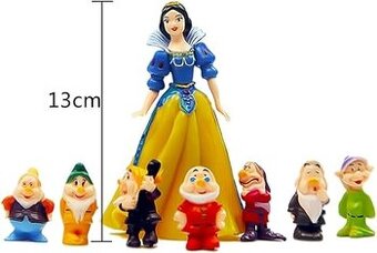 Snehulienka a 7 trpaslikov postavicky