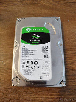 3.5" HDD 1TB Seagate