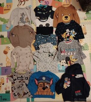 Balík oblečenia 86/92