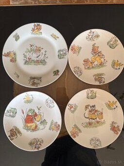 Ručne robené taniere s motívom rozprávok