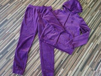 Velúrová tepláková súprava 4f